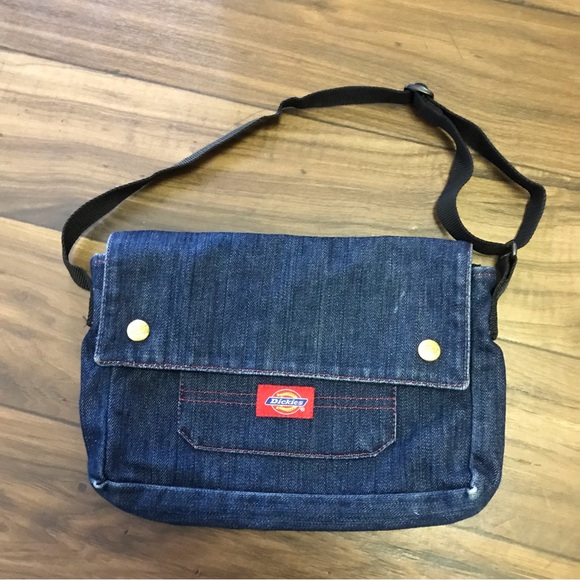 Vintage Dickies Denim Shoulder Bag 11”x8” - Picture 1 of 4